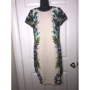 Tan & Colorful Floral